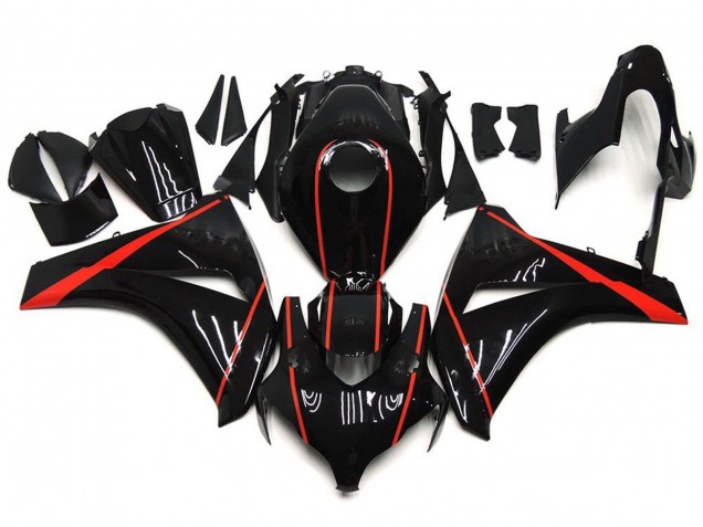 Rot Glänzend & Schwarz 2008-2011 Honda CBR1000RR Motorrad Verkleidungen Rot Glänzend & Schwarz 2008-2011 Honda CBR1000RR Motorrad Verkleidungen