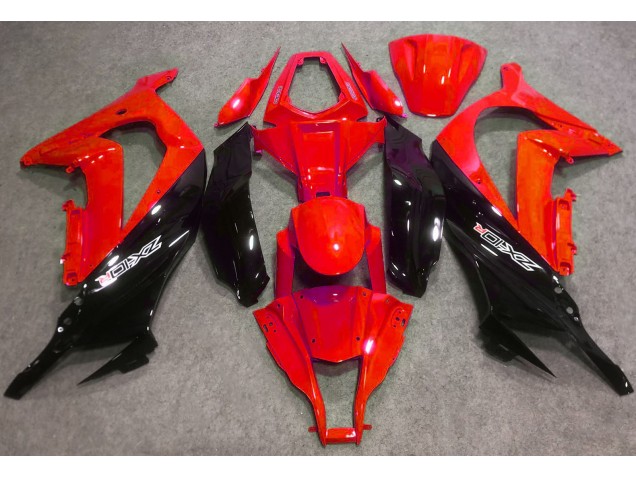 Rot Glänzend & Schwarz 2016-2019 Kawasaki ZX10R Motorrad Verkleidungen Rot Glänzend & Schwarz 2016-2019 Kawasaki ZX10R Motorrad Verkleidungen