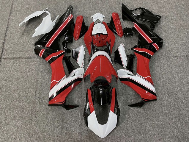 Rot Glänzend Weiß & Schwarz 2017-2023 Honda CBR1000RR Motorrad Verkleidungen Rot Glänzend Weiß & Schwarz 2017-2023 Honda CBR1000RR Motorrad Verkleidungen