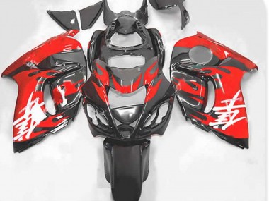 Rot & Grau 2008-2020 Suzuki GSXR 1300 Motorrad Verkleidungen