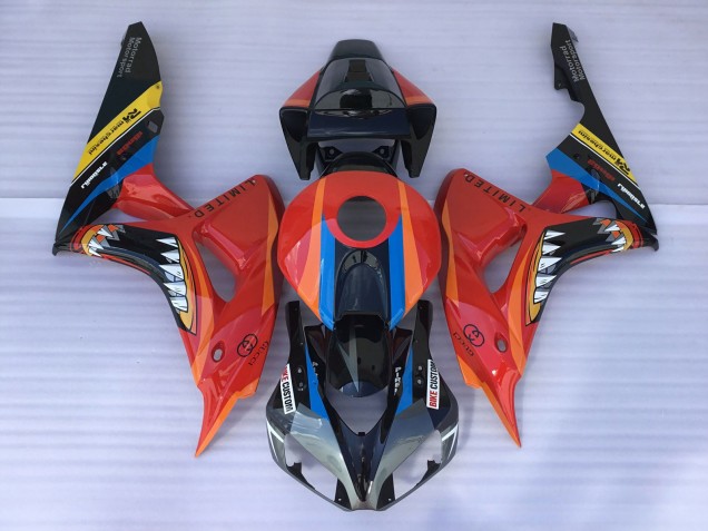 Rot Hai 2006-2007 Honda CBR1000RR Motorrad Verkleidungen Rot Hai 2006-2007 Honda CBR1000RR Motorrad Verkleidungen