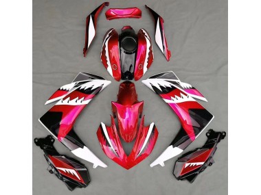 Rot Hai 2015-2018 Yamaha R3 Motorrad Verkleidungen