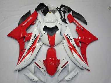 Rot Weiß OEM Stil 2006-2007 Yamaha R6 Motorrad Verkleidungen