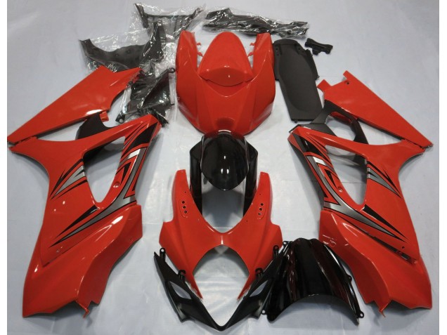 Rot OEM-Stil 2007-2008 Suzuki GSXR 1000 Motorrad Verkleidungen Rot OEM-Stil 2007-2008 Suzuki GSXR 1000 Motorrad Verkleidungen