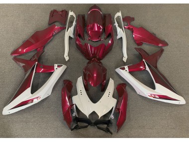 Rot OEM-Stil 2008-2010 Suzuki GSXR 600-750 Motorrad Verkleidungen