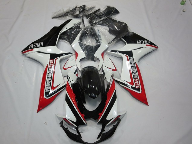 Rot Weiß & Schwarz 2011-2024 Suzuki GSXR 600-750 Motorrad Verkleidungen Rot Weiß & Schwarz 2011-2024 Suzuki GSXR 600-750 Motorrad Verkleidungen