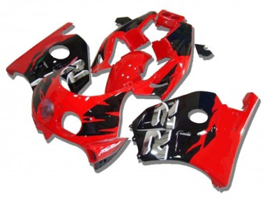 Rot Schwarz Silber Rr 1990-1998 Honda CBR250RR Motorrad Verkleidungen