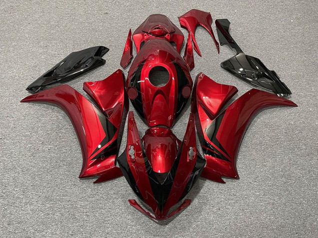 Rot & Schwarz Stil 2012-2016 Honda CBR1000RR Motorrad Verkleidungen Rot & Schwarz Stil 2012-2016 Honda CBR1000RR Motorrad Verkleidungen