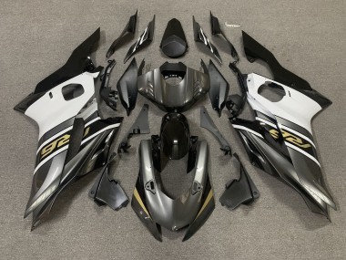 Rotgussgrau & Gold 2017-2021 Yamaha R6 Motorrad Verkleidungen