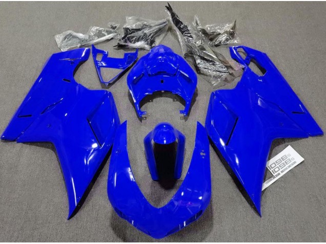 Schlichte Glänzend Blau 2007-2014 Ducati 848 1098 1198 Motorrad Verkleidungen Schlichte Glänzend Blau 2007-2014 Ducati 848 1098 1198 Motorrad Verkleidungen