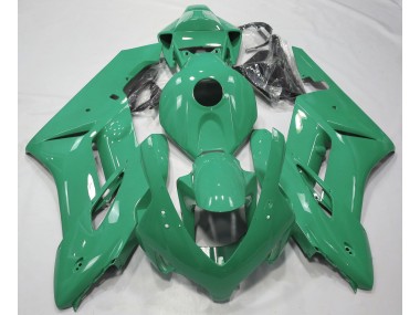 Schlichte Glanzgrün 2004-2005 Honda CBR1000RR Motorrad Verkleidungen