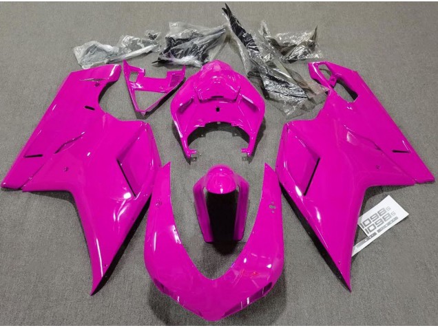 Schlichte Glanzrosa 2007-2014 Ducati 848 1098 1198 Motorrad Verkleidungen Schlichte Glanzrosa 2007-2014 Ducati 848 1098 1198 Motorrad Verkleidungen