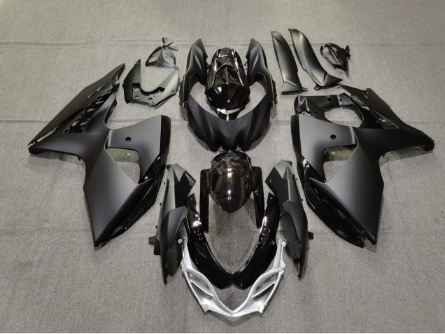 Schlichte Matt & Glänzendes Schwarz 2009-2016 Suzuki GSXR 1000 Motorrad Verkleidungen Schlichte Matt & Glänzendes Schwarz 2009-2016 Suzuki GSXR 1000 Motorrad Verkleidungen
