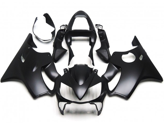 Schlichte Matt Schwarz 2001-2003 Honda CBR600 F4i Motorrad Verkleidungen Schlichte Matt Schwarz 2001-2003 Honda CBR600 F4i Motorrad Verkleidungen