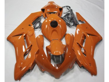 Schlichte Orange Glänzend 2004-2005 Honda CBR1000RR Motorrad Verkleidungen