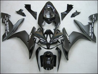 Schwarz & Weiß 2004-2006 Yamaha R1 Motorrad Verkleidungen