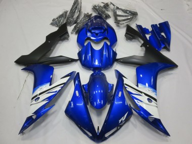 Schwarz Blau & Weiß 2004-2006 Yamaha R1 Motorrad Verkleidungen