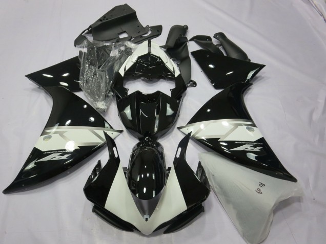 Schwarz Dreifarbig 2012-2014 Yamaha R1 Motorrad Verkleidungen Schwarz Dreifarbig 2012-2014 Yamaha R1 Motorrad Verkleidungen