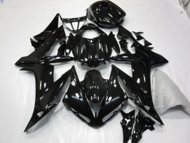 Schwarz Glänzend 2004-2006 Yamaha R1 Motorrad Verkleidungen