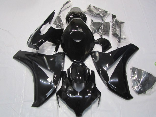 Schwarz Glänzend 2008-2011 Honda CBR1000RR Motorrad Verkleidungen Schwarz Glänzend 2008-2011 Honda CBR1000RR Motorrad Verkleidungen