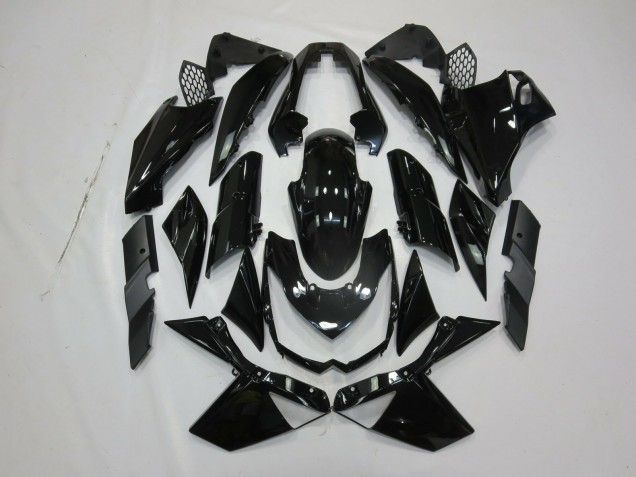 Schwarz Glänzend 2010-2013 Kawasaki Z1000 Motorrad Verkleidungen Schwarz Glänzend 2010-2013 Kawasaki Z1000 Motorrad Verkleidungen