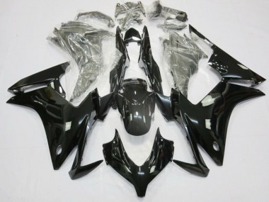 Schwarz Glänzend 2013-2015 Honda CBR500RR Motorrad Verkleidungen