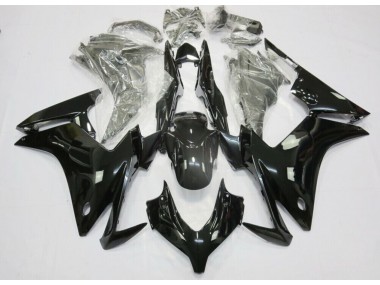 Schwarz Glänzend 2013-2015 Honda CBR500RR Motorrad Verkleidungen