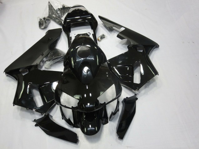 Schwarz Glänzend & Matt 2003-2004 Honda CBR600RR Motorrad Verkleidungen Schwarz Glänzend & Matt 2003-2004 Honda CBR600RR Motorrad Verkleidungen