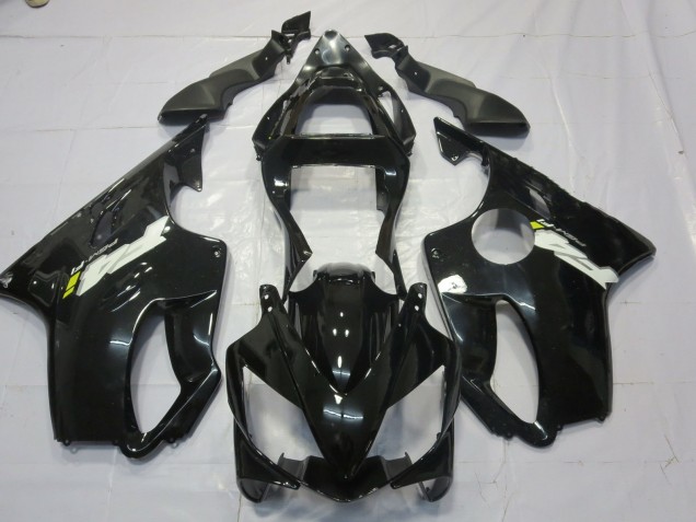Schwarz Glänzend Mit Aufklebern 2001-2003 Honda CBR600 F4i Motorrad Verkleidungen Schwarz Glänzend Mit Aufklebern 2001-2003 Honda CBR600 F4i Motorrad Verkleidungen