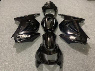 Schwarz Glänzend OEM 2008-2012 Kawasaki Ninja 250 Motorrad Verkleidungen