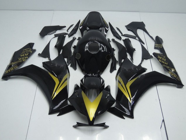 Schwarz & Gold 2012-2016 Honda CBR1000RR Motorrad Verkleidungen Schwarz & Gold 2012-2016 Honda CBR1000RR Motorrad Verkleidungen