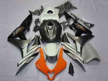 Schwarz Grau Spezial 2007-2008 Honda CBR600RR Motorrad Verkleidungen