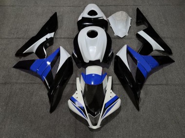 Schwarz Weiß & Grün 2007-2008 Honda CBR600RR Motorrad Verkleidungen