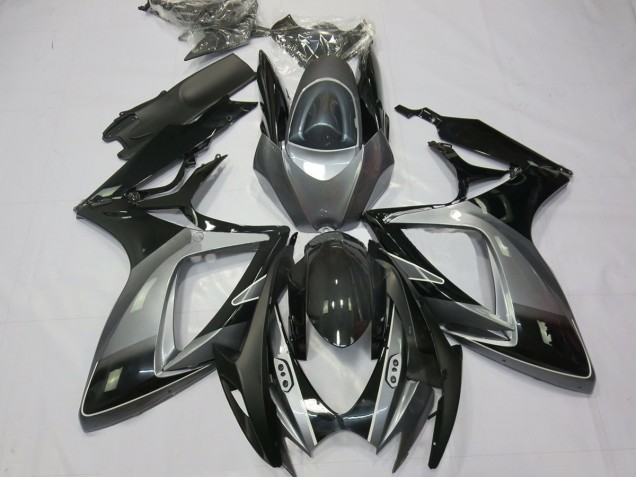 Schwarz Kit 2006-2007 Suzuki GSXR 600-750 Motorrad Verkleidungen Schwarz Kit 2006-2007 Suzuki GSXR 600-750 Motorrad Verkleidungen