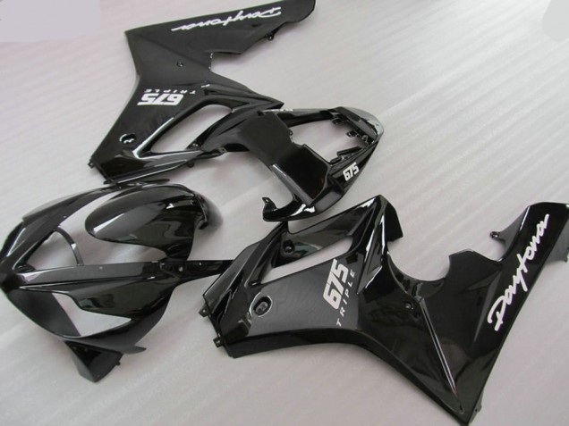 Schwarz Krieger 2006-2008 Triumph Daytona 675 Motorrad Verkleidungen Schwarz Krieger 2006-2008 Triumph Daytona 675 Motorrad Verkleidungen