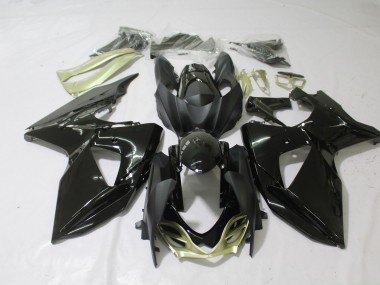 Schwarz-Matt Glänzend Silber Glänzend 2009-2016 Suzuki GSXR 1000 Motorrad Verkleidungen