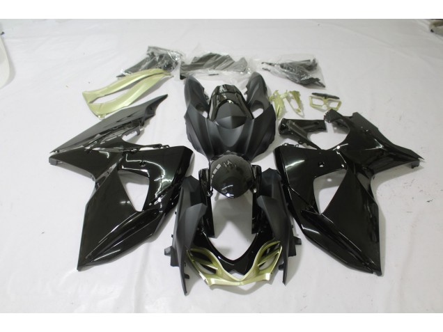 Schwarz-Matt Glänzend Silber Glänzend 2009-2016 Suzuki GSXR 1000 Motorrad Verkleidungen Schwarz-Matt Glänzend Silber Glänzend 2009-2016 Suzuki GSXR 1000 Motorrad Verkleidungen