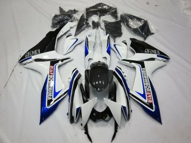 Schwarz Rockstar 2011-2024 Suzuki GSXR 600-750 Motorrad Verkleidungen