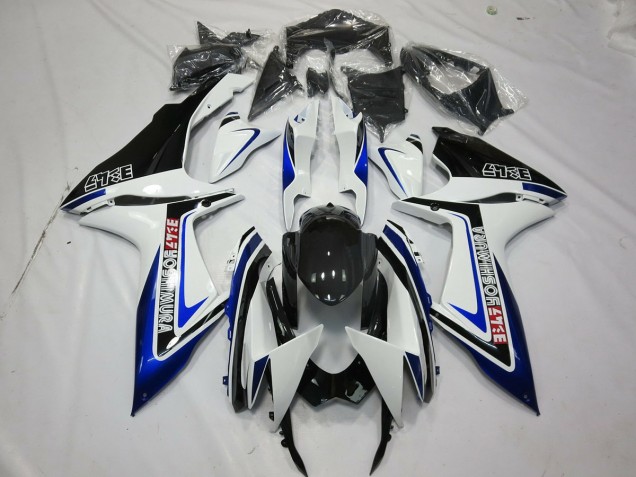 Schwarz Rockstar 2011-2024 Suzuki GSXR 600-750 Motorrad Verkleidungen Schwarz Rockstar 2011-2024 Suzuki GSXR 600-750 Motorrad Verkleidungen
