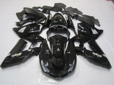 Schwarz Rot 2006-2011 Kawasaki ZX14R Motorrad Verkleidungen