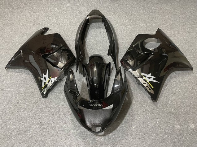 Schwarz & Silber 1996-2007 Honda CBR1100XX Motorrad Verkleidungen Schwarz & Silber 1996-2007 Honda CBR1100XX Motorrad Verkleidungen