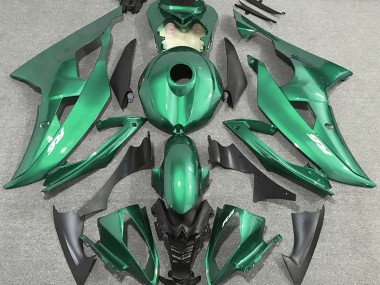 Seeschaumgrün 2008-2016 Yamaha R6 Motorrad Verkleidungen