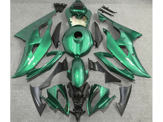 Seeschaumgrün 2008-2016 Yamaha R6 Motorrad Verkleidungen Seeschaumgrün 2008-2016 Yamaha R6 Motorrad Verkleidungen