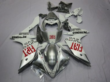 Silber Fiat 2007-2008 Yamaha R1 Motorrad Verkleidungen