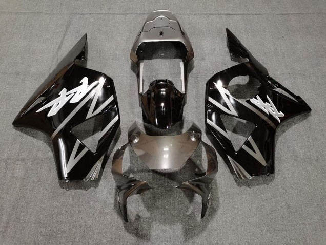 Silber Glänzend & Schwarz 2002-2003 Honda CBR954RR Motorrad Verkleidungen Silber Glänzend & Schwarz 2002-2003 Honda CBR954RR Motorrad Verkleidungen