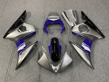 Silber & Lilastil 2003-2004 Yamaha R6 Motorrad Verkleidungen