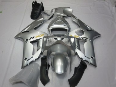 Silber OEM Stil 2003-2004 Kawasaki ZX6R Motorrad Verkleidungen