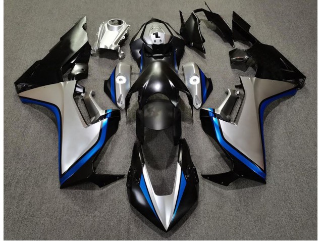 Silber & Schwarz & Blau 2017-2023 Honda CBR1000RR Motorrad Verkleidungen Silber & Schwarz & Blau 2017-2023 Honda CBR1000RR Motorrad Verkleidungen