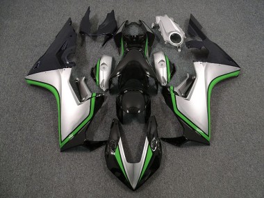 Silber & Schwarz & Grün 2017-2023 Honda CBR1000RR Motorrad Verkleidungen