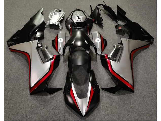 Silber & Schwarz & Rot 2017-2023 Honda CBR1000RR Motorrad Verkleidungen Silber & Schwarz & Rot 2017-2023 Honda CBR1000RR Motorrad Verkleidungen